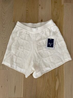 Roller Rabbit for Target Cream Knit Women's Shorts